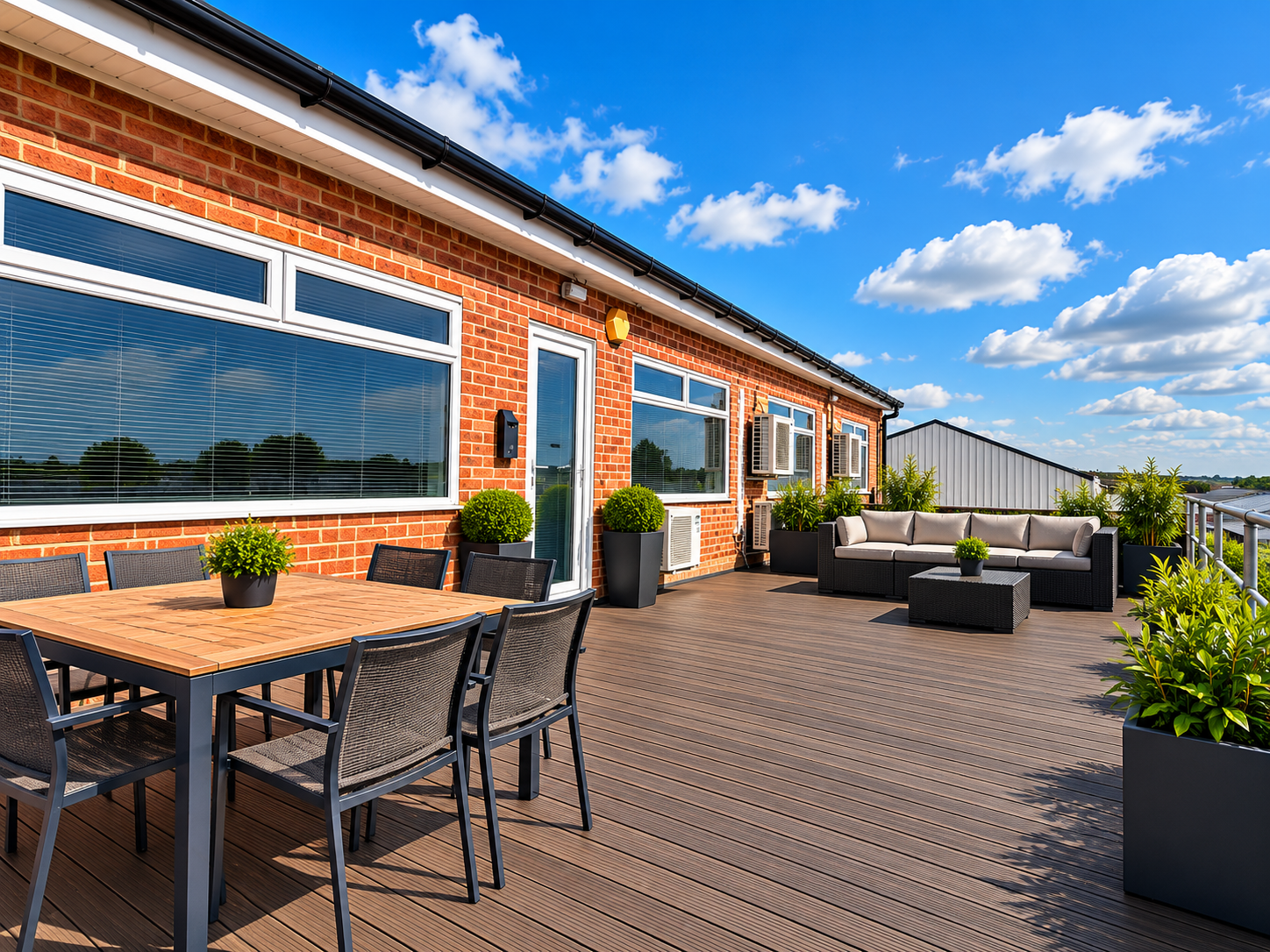 Rooftop area